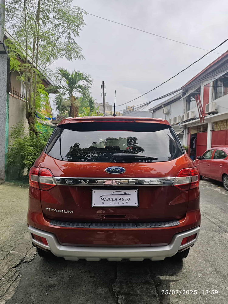 2016 FORD EVEREST 2.2L TITANIUM 4X2 DIESEL AUTOMATIC TRANSMISSION
