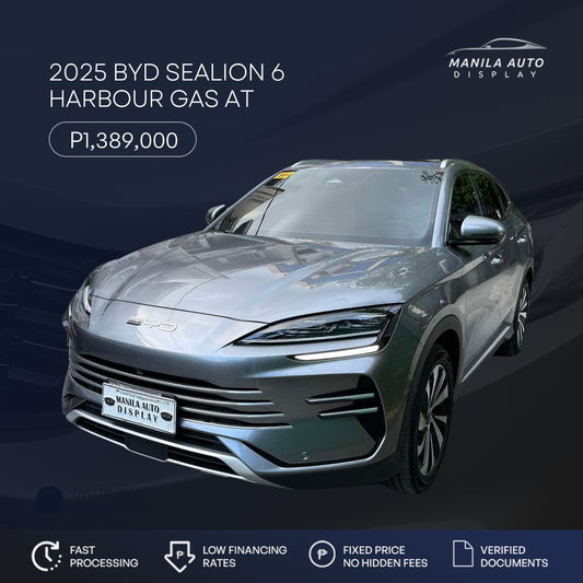 2025 BYD SEALION 6 HARBOUR GAS AUTOMATIC TRANSMISSION