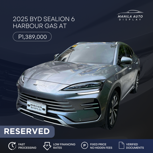 2025 BYD SEALION 6 HARBOUR GAS AUTOMATIC TRANSMISSION