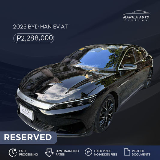 2025 BYD HAN EV AUTOMATIC TRANSMISSION