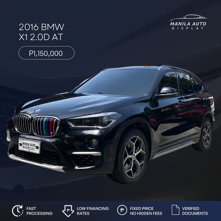 2016 BMW X1 2.0D AUTOMATIC TRANSMISSION