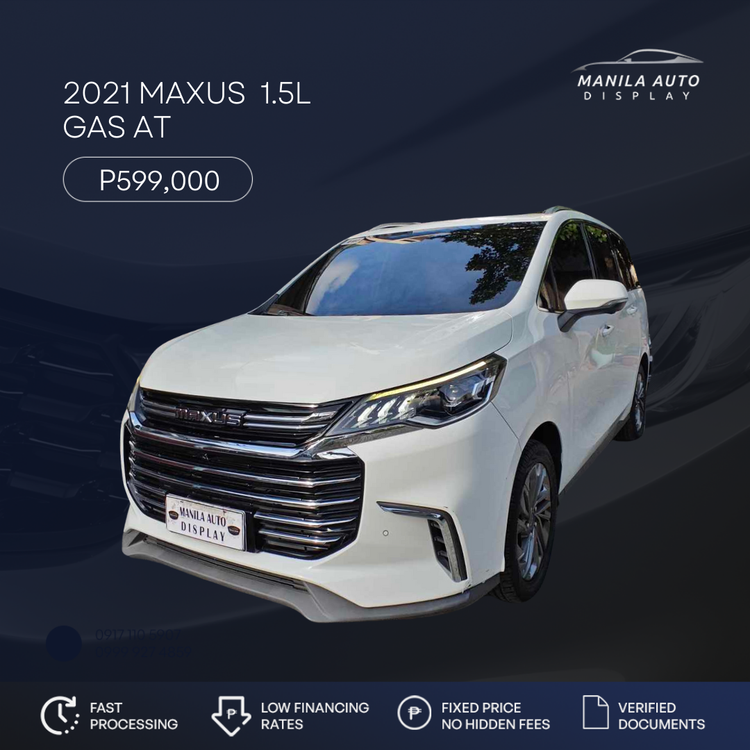 2021 MAXUS G50 1.5L AUTOMATIC TRANSMISSION