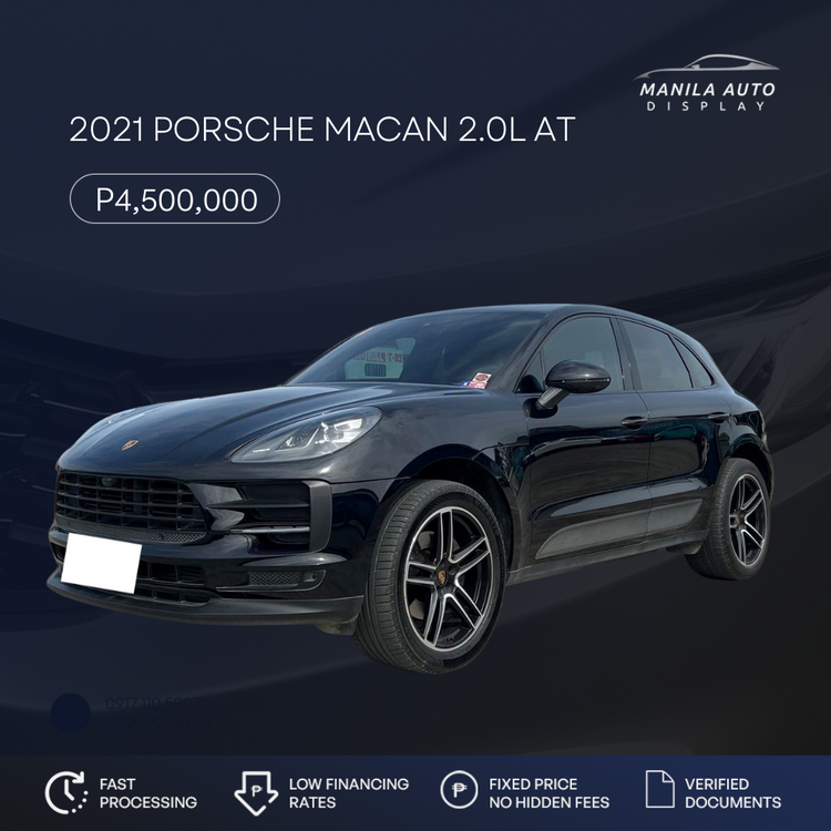 2021 PORSCHE MACAN 2.0L AUTOMATIC TRANSMISSION