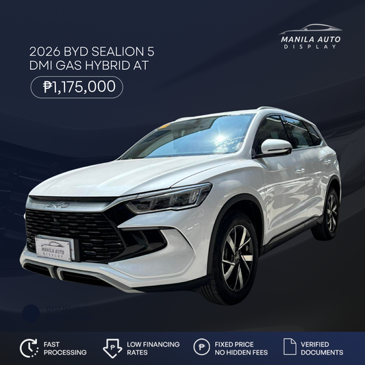 2026 BYD SEALION 5 DMI GAS HYBRID AUTOMATIC TRANSMISSION