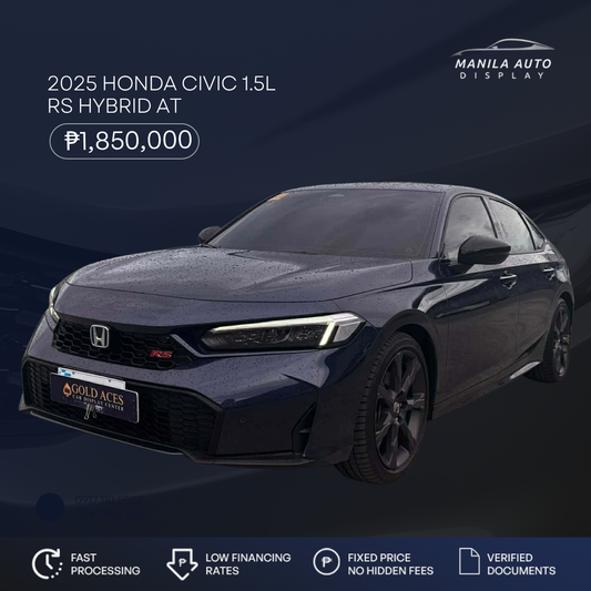 2025 HONDA CIVIC 1.5L RS HYBRID AUTOMATIC TRANSMISSION