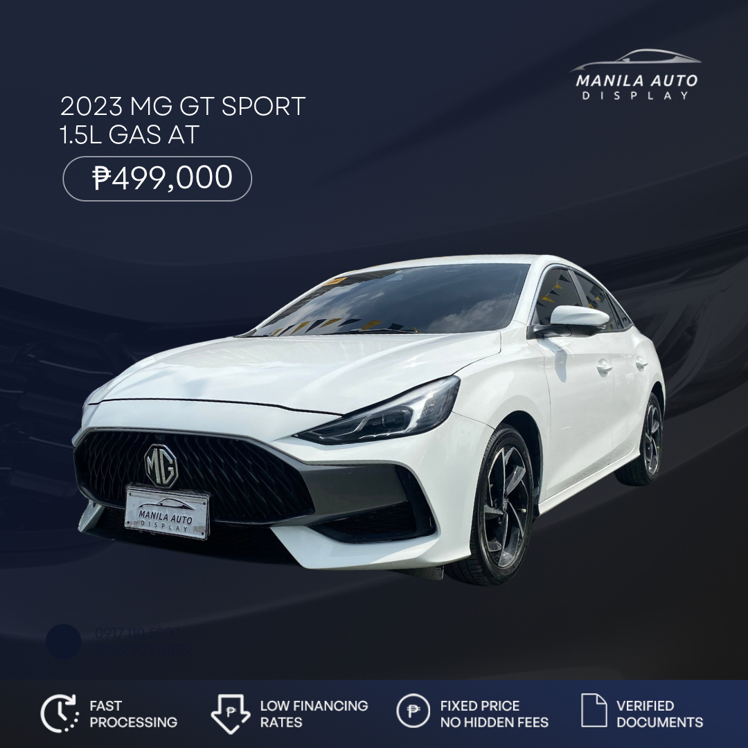 2023 MG GT SPORT 1.5L GAS AUTOMATIC TRANSMISSION