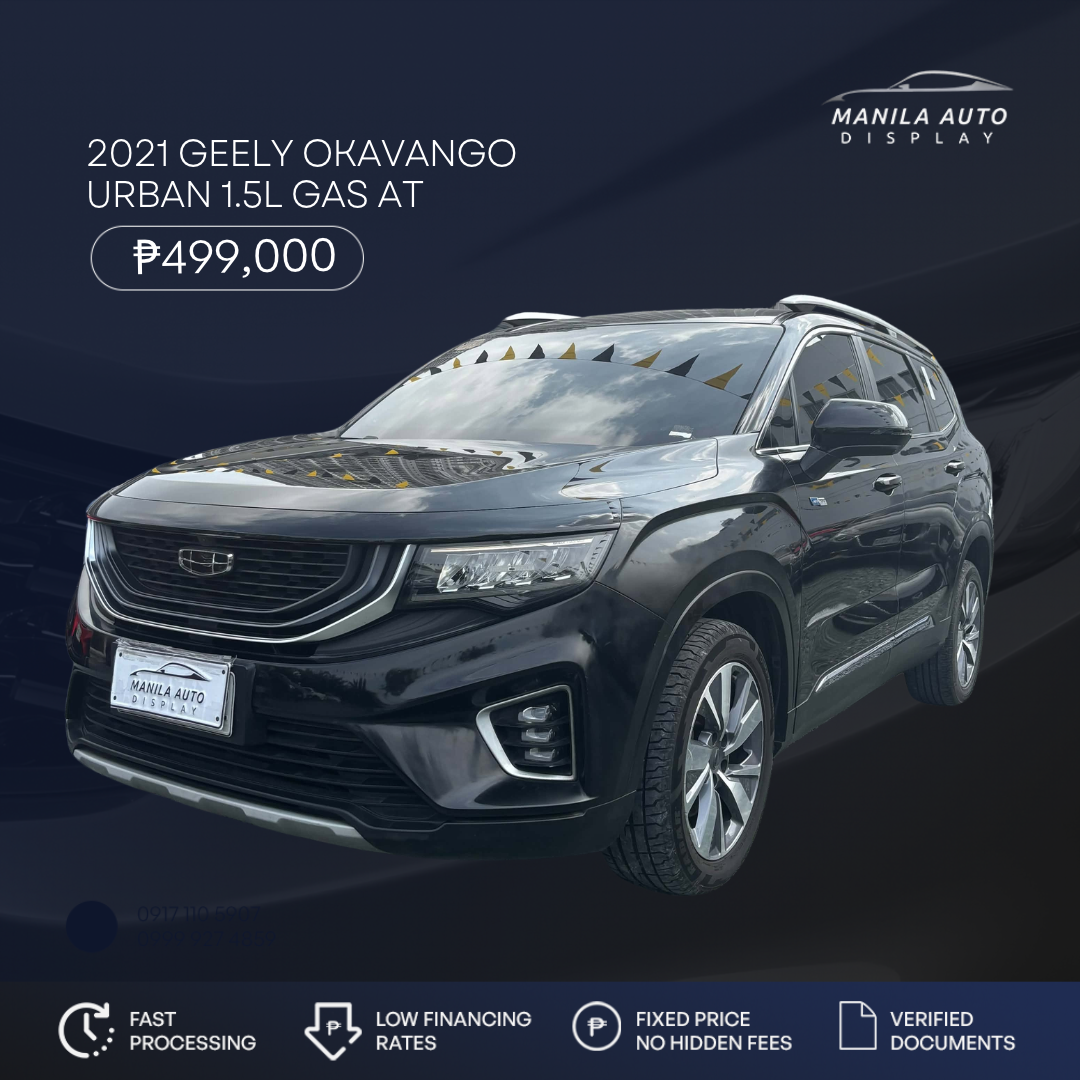 2021 GEELY OKAVANGO URBAN 1.5L GAS AUTOMATIC TRANSMISSION