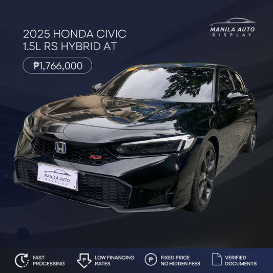 2025 HONDA CIVIC RS HYBRID AUTOMATIC TRANSMISSION