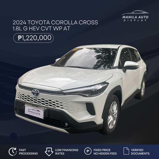 2024 TOYOTA COROLLA CROSS 1.8L G HEV CVT WP AUTOMATIC TRANSMISSION