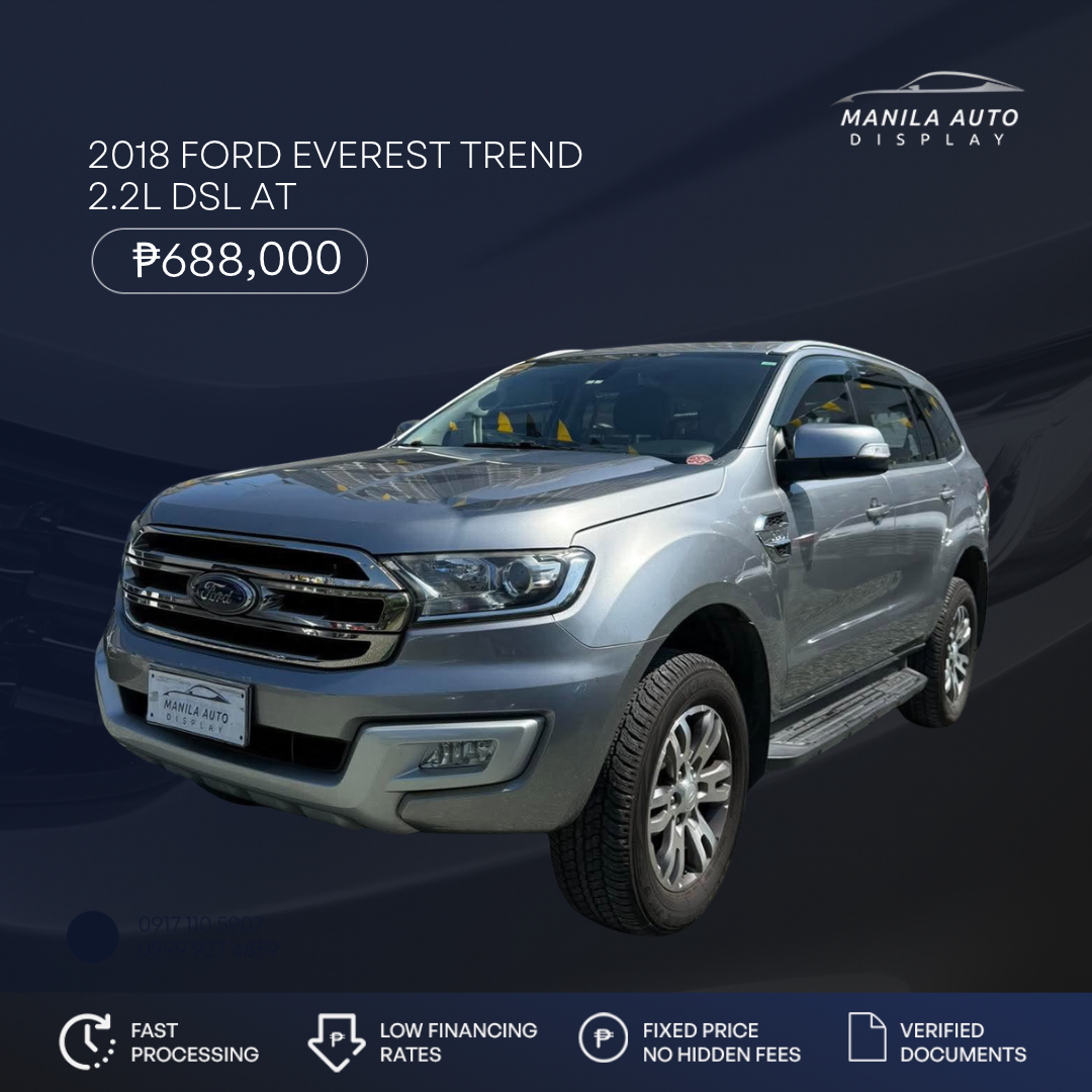 2018 FORD EVEREST TREND 2.2L DSL AUTOMATIC TRANSMISSION