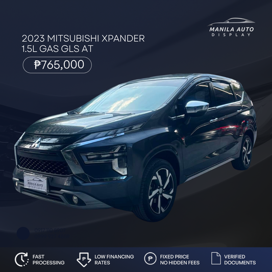 2023 MITSUBISHI XPANDER 1.5L GAS GLS AUTOMATIC TRANSMISSION