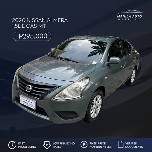 2020 NISSAN ALMERA 1.5L E GAS MANUAL TRANSMISISON