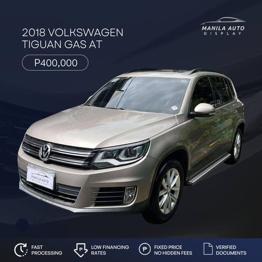 2018 VOLKSWAGEN TIGUAN GAS AUTOMATIC TRANSMISSION