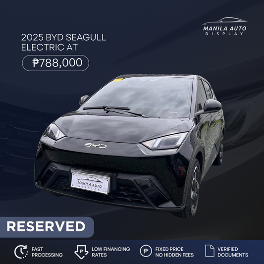 2025 BYD SEAGULL ELECTRIC AUTOMATIC TRANSMISSION