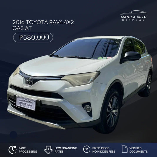 2016 TOYOTA RAV4 4X2 GAS AUTOMATIC TRANSMISSION