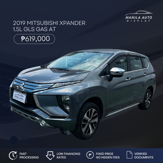 2019 MITSUBISHI XPANDER 1.5 GLS GAS AUTOMATIC TRANSMISSION