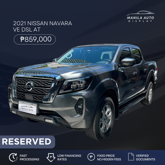 2021 NISSAN NAVARA VE DSL AUTOMATIC TRANSMISSION
