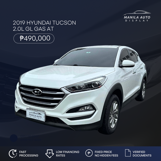 2019 HYUNDAI TUCSON 2.0L GL GAS AUTOMATIC TRANSMISSION