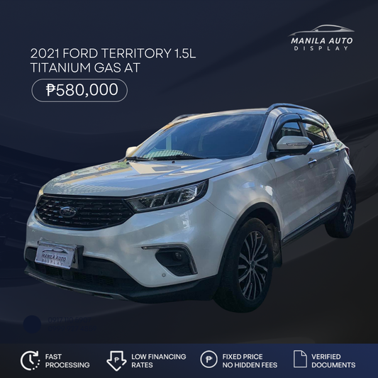 2021 FORD TERRITORY 1.5L TITANIUM GAS AUTOMATIC TRANSMISSION