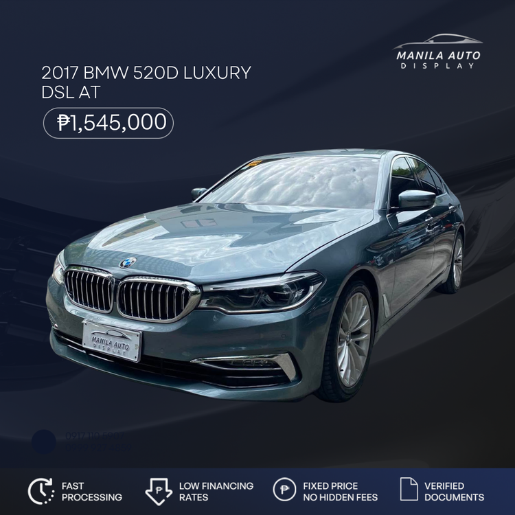 2017 BMW 520D LUXURY DSL AUTOMATIC TRANSMISSION