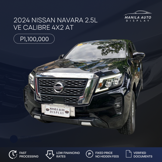 2024 NISSAN NAVARA 2.5L VE CALIBRE 4X2 AUTOMATIC TRANSMISSION
