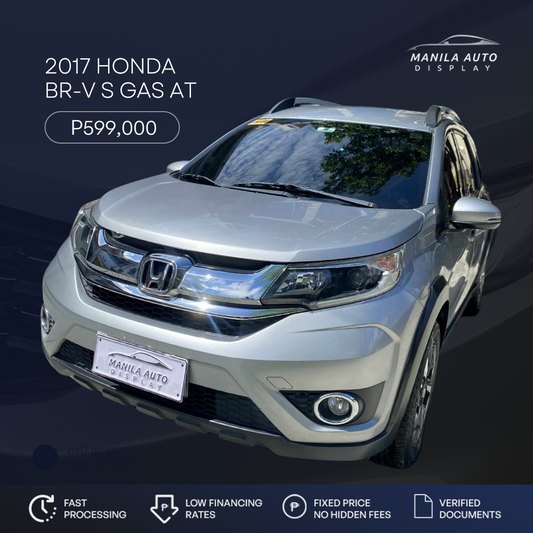 2017 HONDA BRV S GAS AUTOMATIC TRANSMISSION