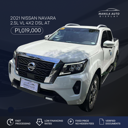 2021 NISSAN	NAVARA 2.5L VL DIESEL AUTOMATIC TRANSMISSION