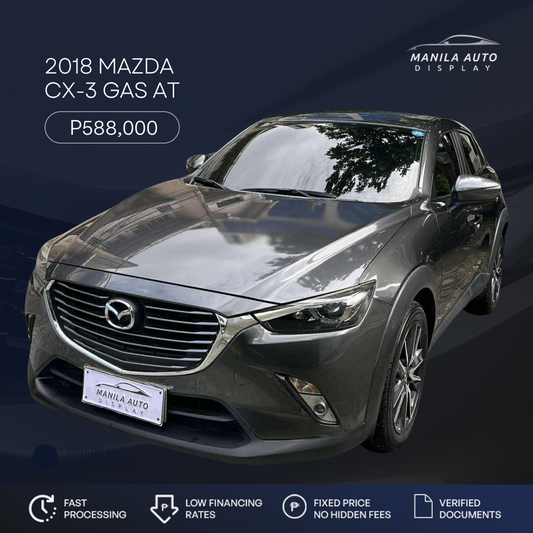 2018 MAZDA CX-3 2.0L GAS AUTOMATIC TRANSMISSION