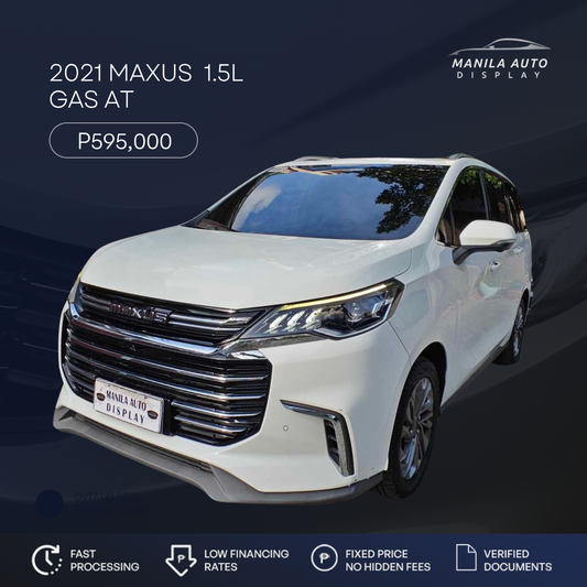 2021 MAXUS G50 1.5L AUTOMATIC TRANSMISSION