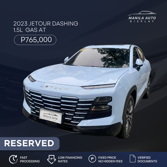 2023 JETOUR DASHING 1.5L  GAS AUTOMATIC TRANSMISSION