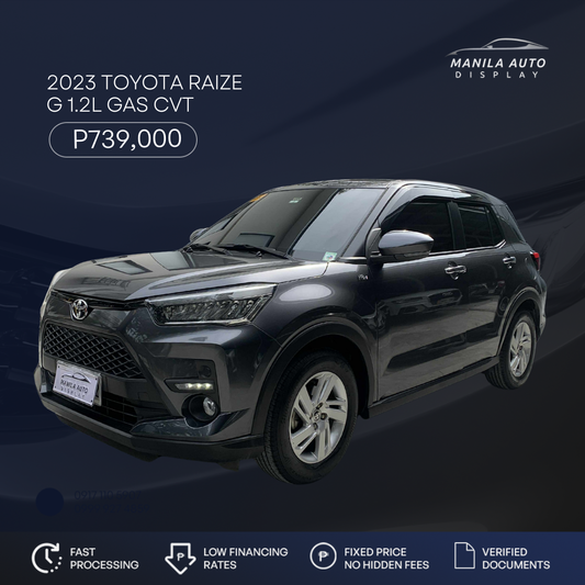 2023 TOYOTA RAIZE G 1.2L CVT GAS AUTOMATIC TRANSMISSION
