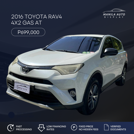 2016 TOYOTA RAV4 4X2 GAS AUTOMATIC TRANSMISSION