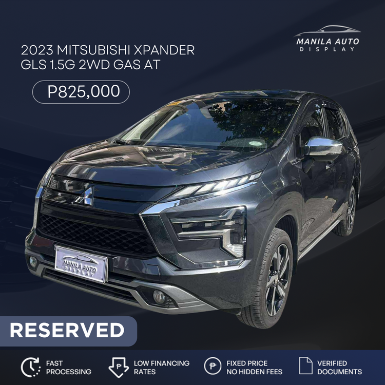2023 MITSUBISHI XPANDER GLS 1.5G 2WD AUTOMATIC TRANSMISSION