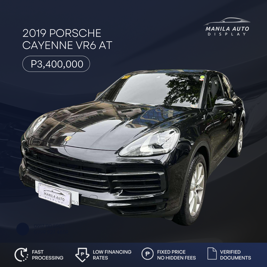 2019 PORSCHE CAYENNE VR6 GAS AUTOMATIC TRANSMISSION