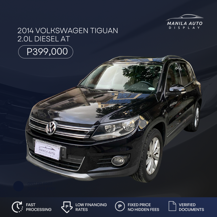 2014 VOLKSWAGEN TIGUAN 2.0L DIESEL AUTOMATIC TRANSMISSION