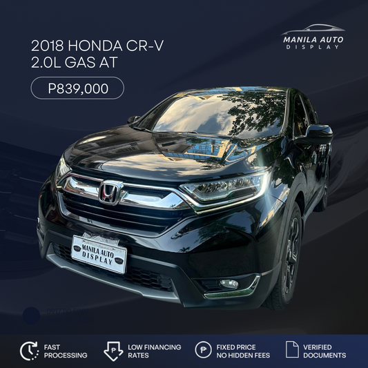 2018 HONDA CR-V 2.0L GAS AUTOMATIC TRANSMISSION HONDA
