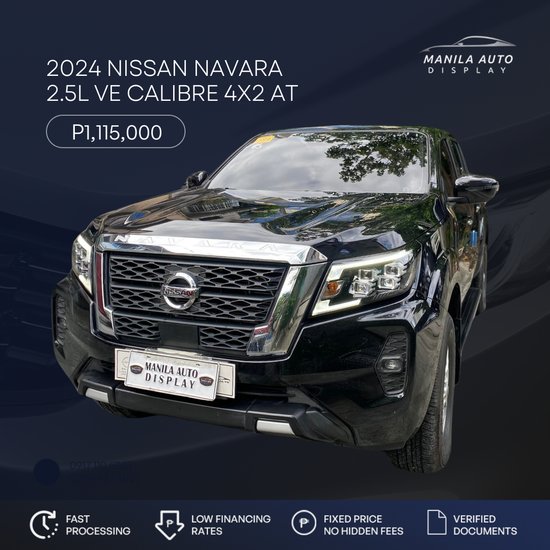 2024 NISSAN NAVARA 2.5L VE CALIBRE 4X2 AUTOMATIC TRANSMISSION NISSAN