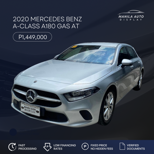 2020 MERCEDES BENZ A-CLASS A180 GAS AUTOMATIC TRANSMISSION Mercedes Benz