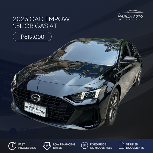 2023 GAC EMPOW 1.5L GB GAS AUTOMATIC TRANSMISSION