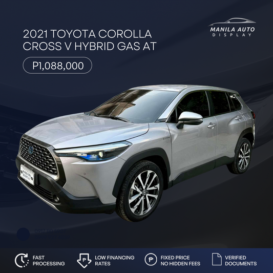 2021 TOYOTA COROLLA CROSS V HYBRID GAS AUTOMATIC TRANSMISSION