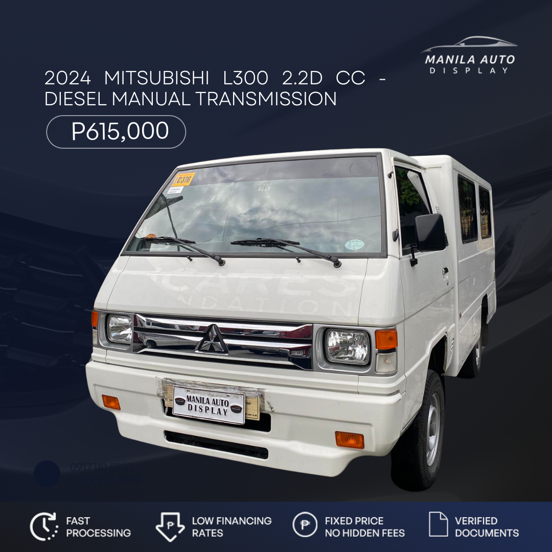 2024 MITSUBISHI	L300 2.2D CC - DIESEL MANUAL TRANSMISSION MITSUBISHI