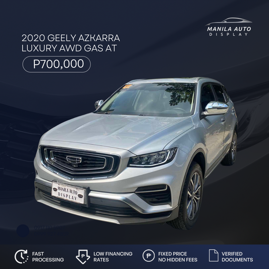 2020 GEELY AZKARRA LUXURY AWD GAS AUTOMATIC TRANSMISSION