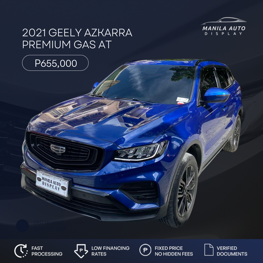 2021 GEELY AZKARRA PREMIUM GAS AUTOMATIC TRANSMISSION