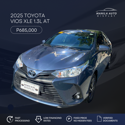 2025 TOYOTA VIOS 1.3L XLE AUTOMATIC TRANSMISSION