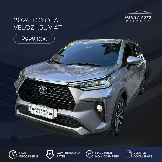 2024 TOYOTA VELOZ 1.5L V AUTOMATIC TRANSMISSION