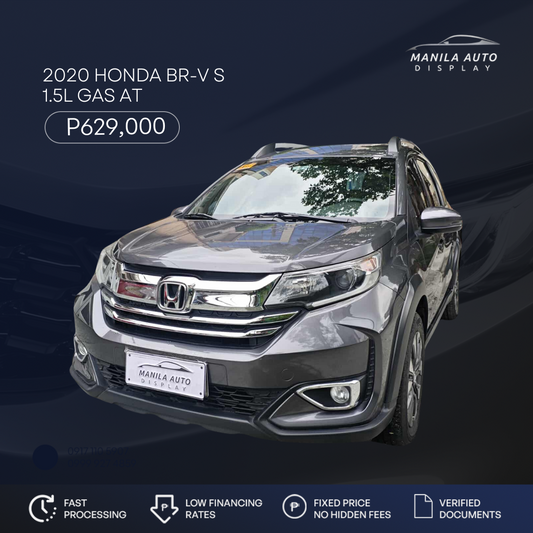 2020 HONDA	BR-V S 1.5L GAS AUTOMATIC TRANSMISSION