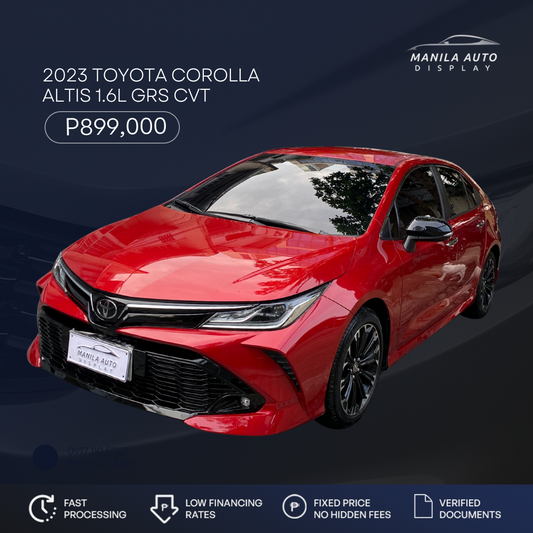 2023 TOYOTA COROLLA ALTIS 1.6L V GRS CVT GAS AUTOMATIC TRANSMISSION