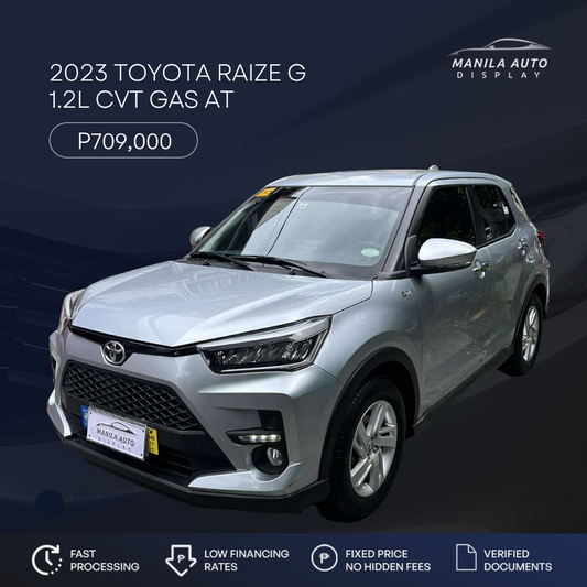 2023 TOYOTA RAIZE G 1.2L CVT GAS AUTOMATIC TRANSMISSION