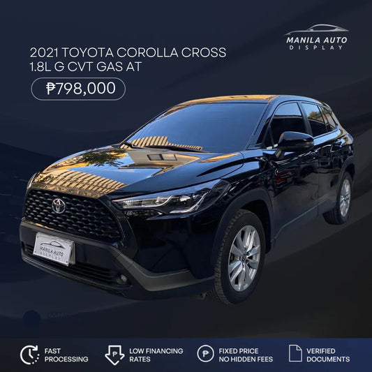 2021 TOYOTA COROLLA CROSS 1.8L G CVT GAS AUTOMATIC TRANSMISSION