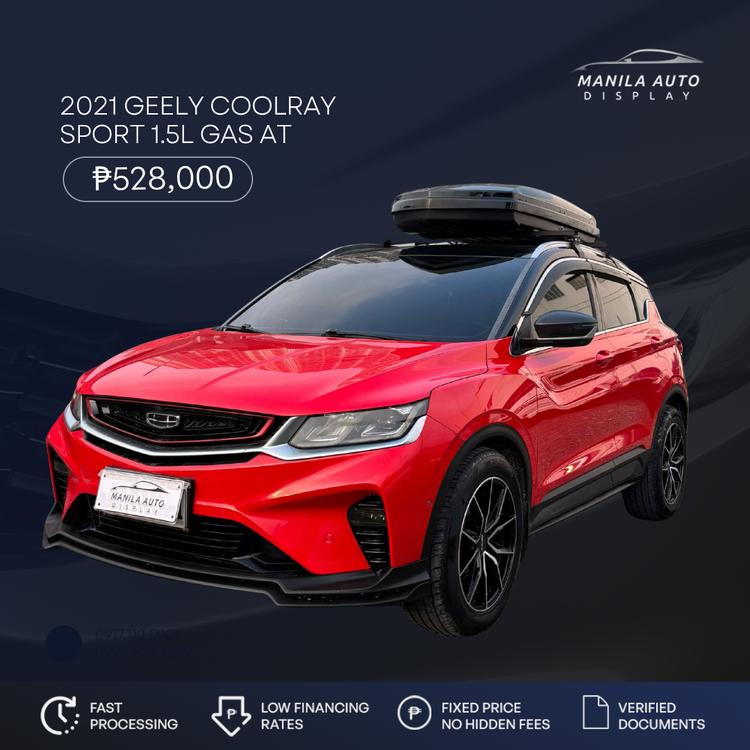 2021 GEELY COOLRAY SPORT 1.5L GAS AUTOMATIC TRANSMISSION